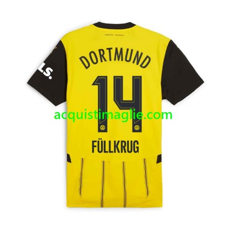 Divisa di Calcio Borussia Dortmund Niclas Fullkrug 14 Prima 2024/2025